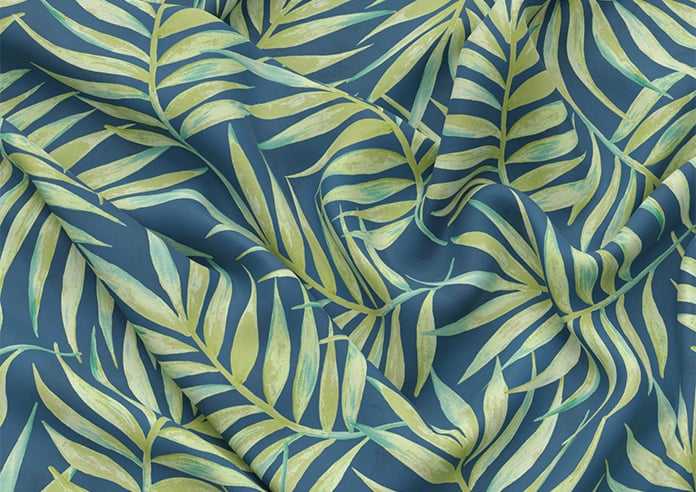 Goa, Deep Lagoon - Motorised Roman Blind - Image 4